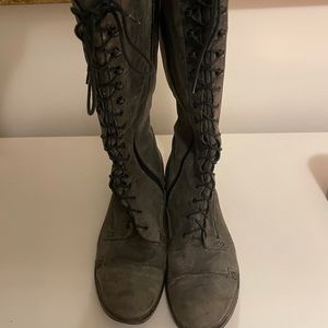Charles David regiment lace up boot